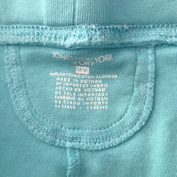 JONES NEW YORK 100% COTTON PANT SET SIZE L - Picture 7 of 8